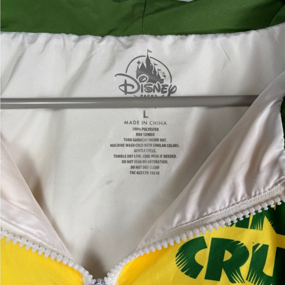 Disney Green and Yellow Windbreaker - Picture 3 of 10